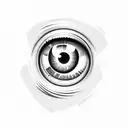 Eye tattoo design idea