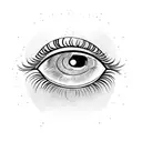 Eye tattoo design idea