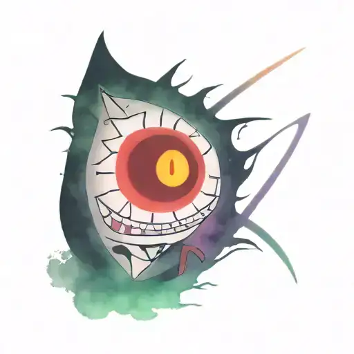 courage the cowardly dog itachi uchiha tattoo design idea