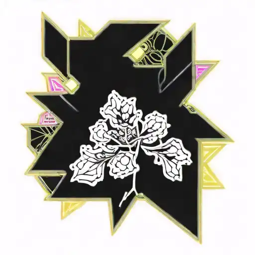 January February September October December birth flower bouquet tattoo design idea