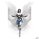 wonder woman tattoo design idea