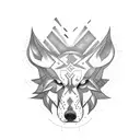 lobo tattoo design idea