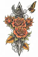 persevere tattoo design idea