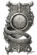 Maliketh elden ring tattoo design idea