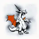 charizard tattoo design idea