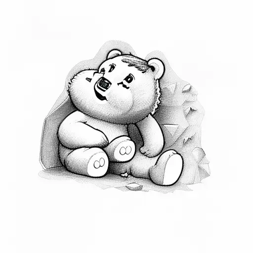 Care Bears tattoo design idea