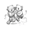 Care Bears tattoo design idea