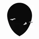 osprey diving with talons catching arctic grayling  tattoo design idea