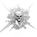 sleeve, hybrid theory cover art, the offspring, metallica, soundgarden tattoo design idea