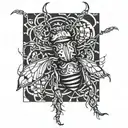 Stanley and bug   tattoo design idea