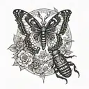 Stanley and bug   tattoo design idea