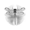 Dragonfly tattoo design idea