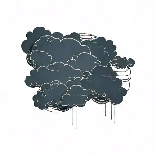 Dark Cloud tattoo design idea