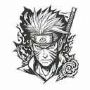 naruto zabuza tattoo design idea