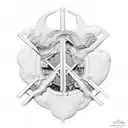 Sistine Chapel from Vatican City type art but condensed for a back tattoo, be creative and make your own twist on it.  tattoo design idea