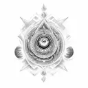 vishnu chakra   tattoo design idea