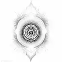 vishnu chakra   tattoo design idea