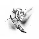 sasuke forearm  tattoo design idea