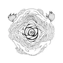 ataraxia tattoo design idea