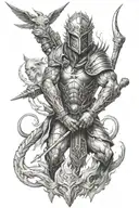 Orion the hunter tattoo design idea