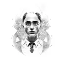 harry potter tattoo design idea