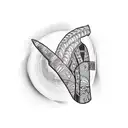 africa country outline,surfing, boxing  tattoo design idea