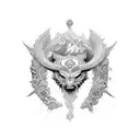 pixiu back tattoo tattoo design idea