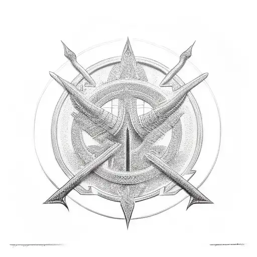 Ankh Symbol tattoo design idea