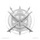 Ankh Symbol tattoo design idea