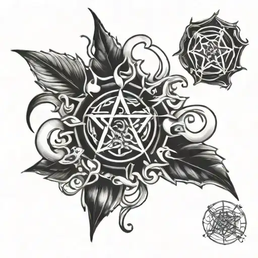 Combine the logos of Incubus, Red Hot Chili Peppers, and Rage Against the Machine into a unique tattoo design tattoo design idea