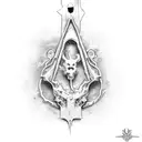 open door tattoo design idea