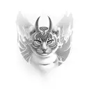 open door tattoo design idea