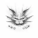 open door tattoo design idea