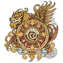 Galatasaray tattoo design idea