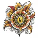 Galatasaray tattoo design idea