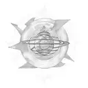 solar system tattoo design idea