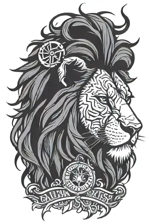 lion galatasaray contept tattoo tattoo design idea