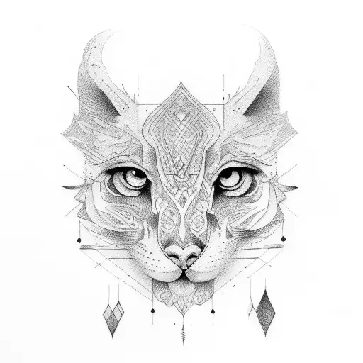 Meditative practices embracing amor fati tattoo design idea