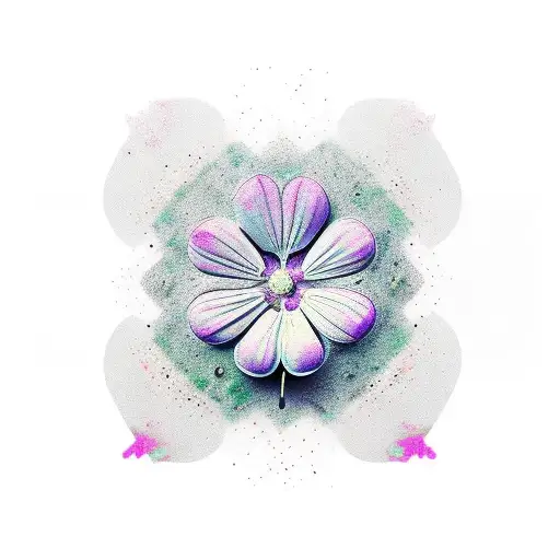 clover tattoo design idea