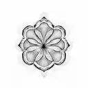 4 leaf clover tattoo design idea