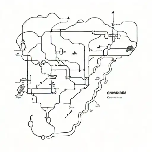 Incorporate a marathon route map into the design tattoo design idea
