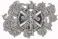 ems star of life  tattoo design idea