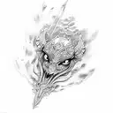 fenix tattoo design idea