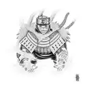 naruto chain mail armor tattoo design idea