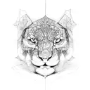 rainforest tattoo design idea