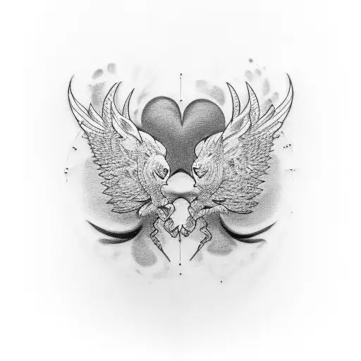 marriage tattoo design idea