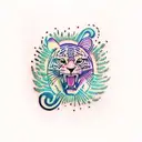 Animal Print tattoo design idea