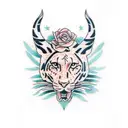 Animal Print tattoo design idea