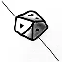 Dice tattoo design idea