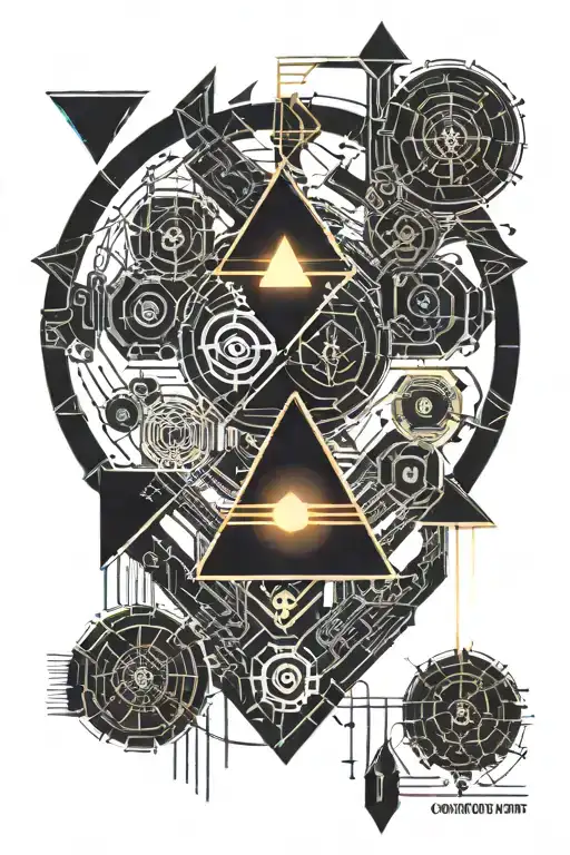 alchemy tattoo design idea